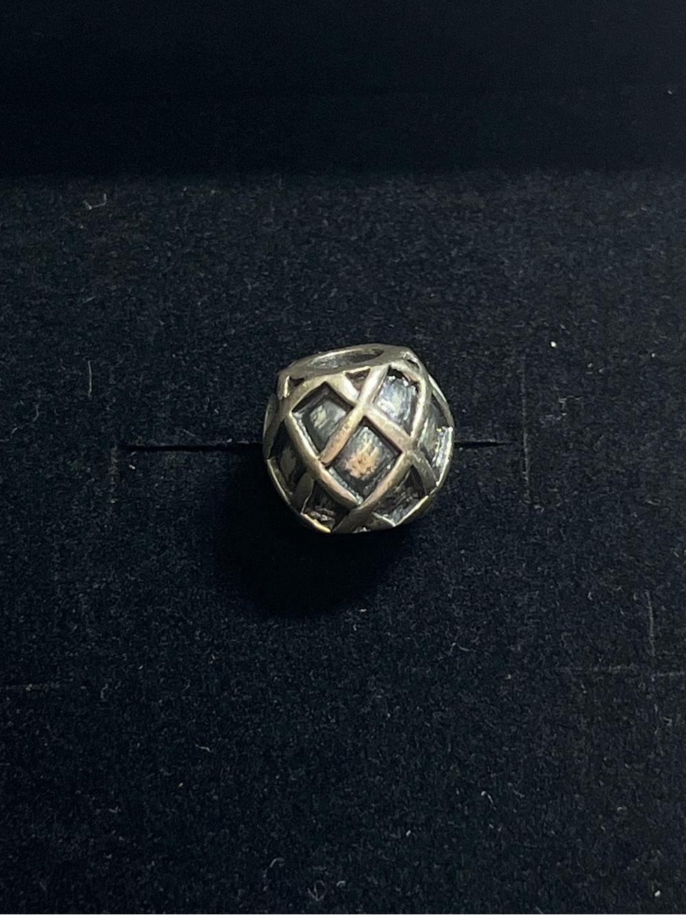 Sterling silver bracelet bead
925